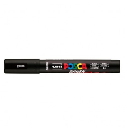 Rotulador Posca Brush  PC-5BR Gris