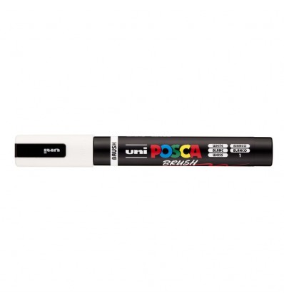 Rotulador Posca Brush  PC-5BR Negro