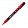 Rotulador Posca PC-3M Rojo Oscuro 14
