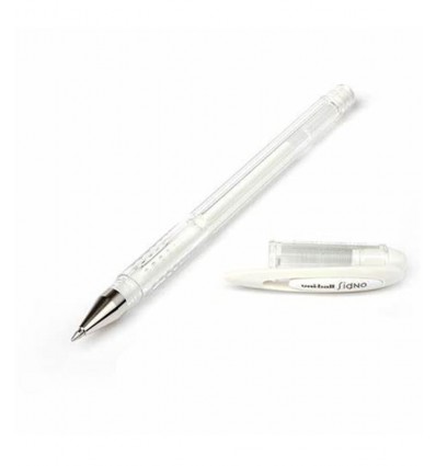 Boligrafo Gel Blanco uni-ball