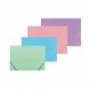 Carpeta de plástico con gomas A4 colores