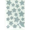 Pegatinas de Estrellas goma eva con purpurina