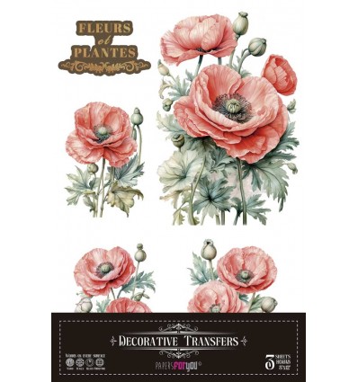 Decor Transfers White Orchid PFY-14638 20x30 cm