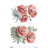Papel arroz La Vie En Fleurs Poppy 54×33 cm Ref PFY 15117 Papers for you