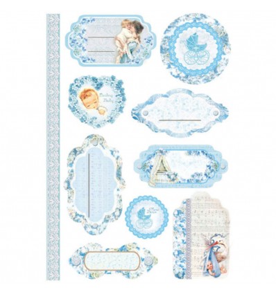 Etiquetas adhesivas pastel flecha 8 x8 uds