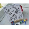 Set de Pintar para niños Dinosaurios