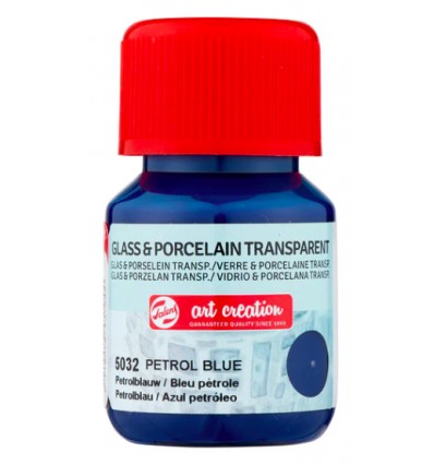 5031 Azul Medianoche Talens Art Creation Glass & Porcelain Transparant