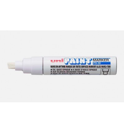 Uni Paint Marker marcador de pintura -PX-30 Plata 4,0-8,5mm