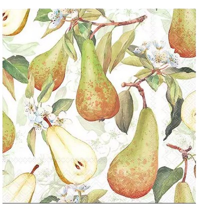 Servilleta 33x33 cm Pears