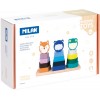 Cubo cofre con pasta para jugar niños