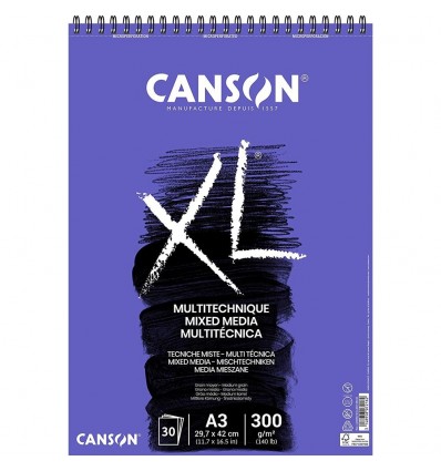 Bloc Acuarela A3 - XL 300gr. Canson