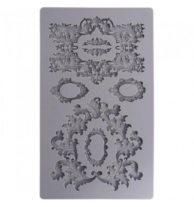 Molde Silicona 22.8X13.5 cm  Pomos.Artis Decor