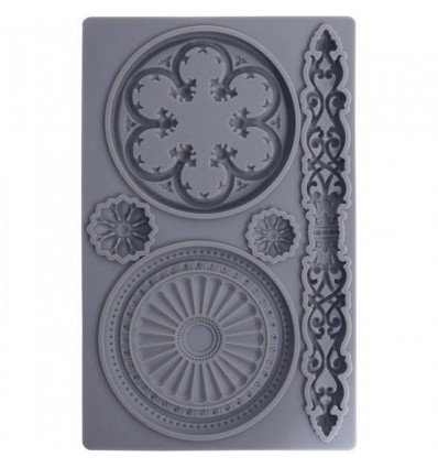 Molde Silicona 19.4X12,2 cm  Pomos.Artis Decor