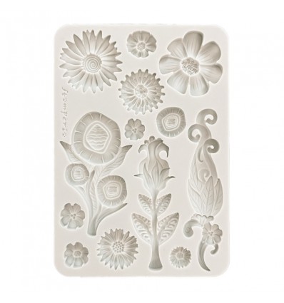 Molde de Silicona A5 Tocador Stamperia