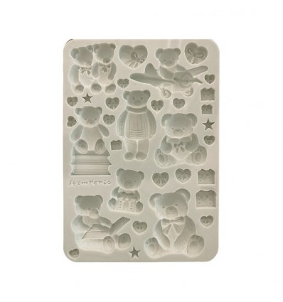 Molde de Silicona A5 Faro, casas marinas Stamperia