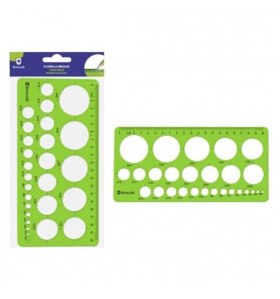 PLANTILLA DE FORMAS SURTIDAS 18 cm