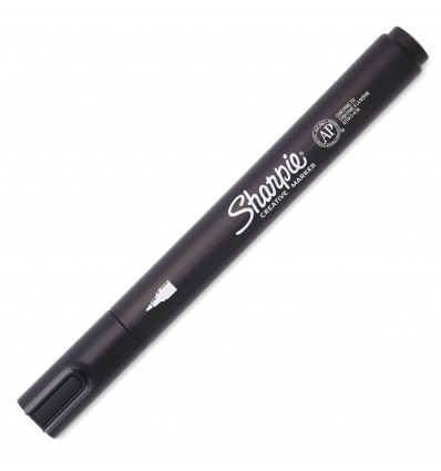 Sharpie Blanco Punta Redonda