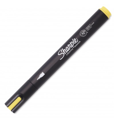 Sharpie Negro Punta Redonda