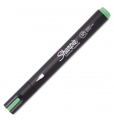 Sharpie Verde Agua Punta Redonda