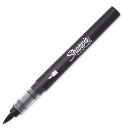 Sharpie Blanco Punta Pincel