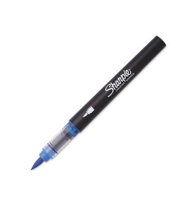 Sharpie Violeta Punta Pincel